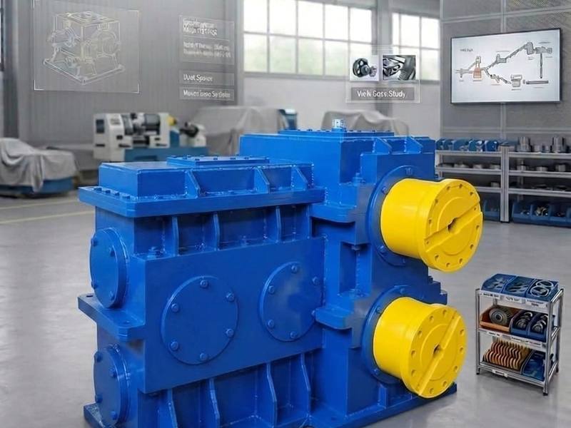 Reduction Cum Pinion Gear Box